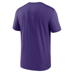 Nike Minnesota Vikings Primetime Legend Wordmark Performance T-Shirt Purple