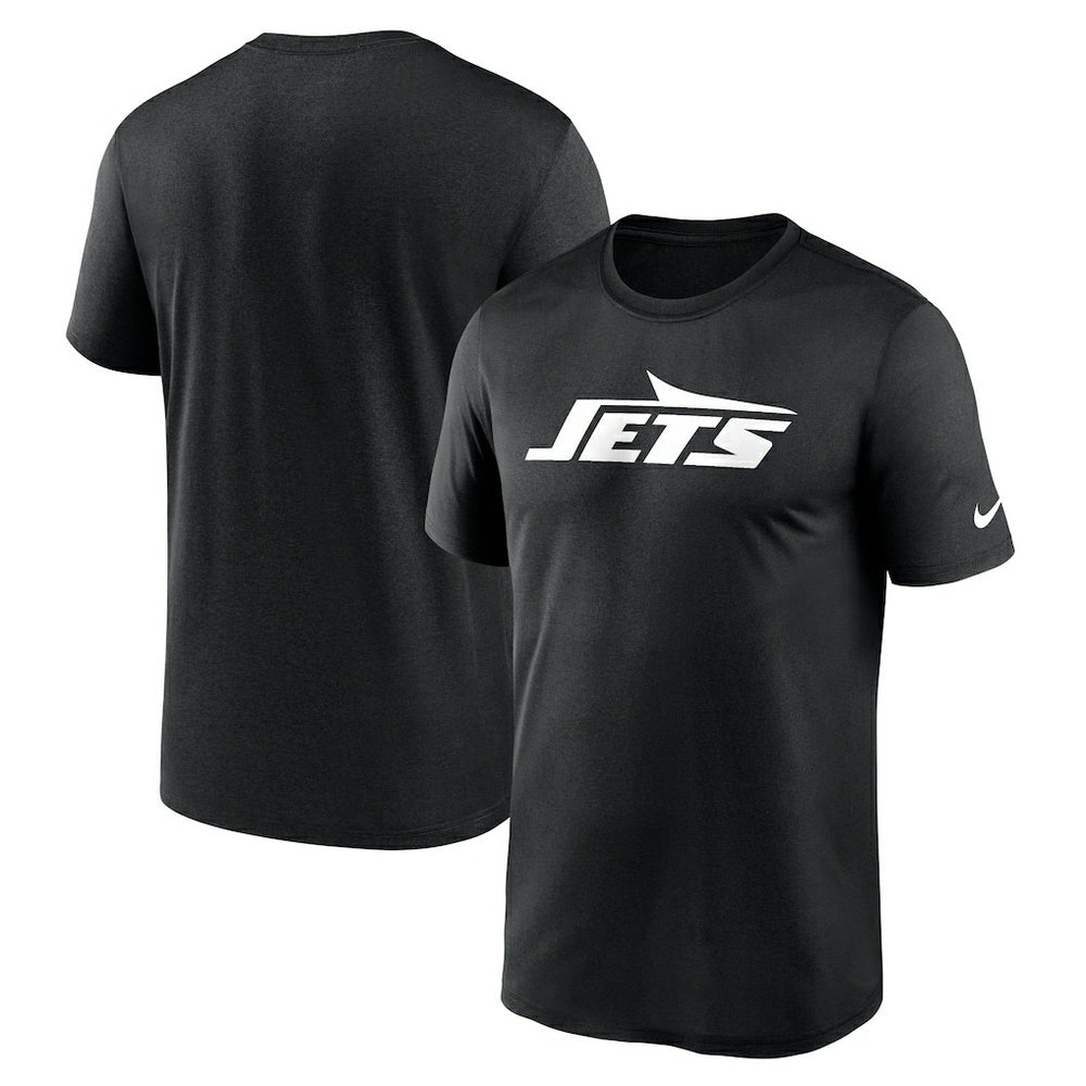 Nike New York Jets Primetime Legend Wordmark Performance T-Shirt Black