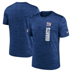 Nike New York Giants Sideline Velocity Dri-FIT T-Shirt Royal