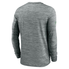 Nike New York Jets Sideline Velocity Dri-FIT Long Sleeve T-Shirt Gray