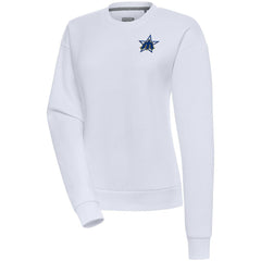 Seattle Mariners Antigua Women's Cooperstown Victory Crewneck Pullover Sweatshirt - White - MLB Online