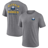 Buffalo Sabres Winger Tri-Blend T-Shirt - Heather Gray - NHL 200500759
