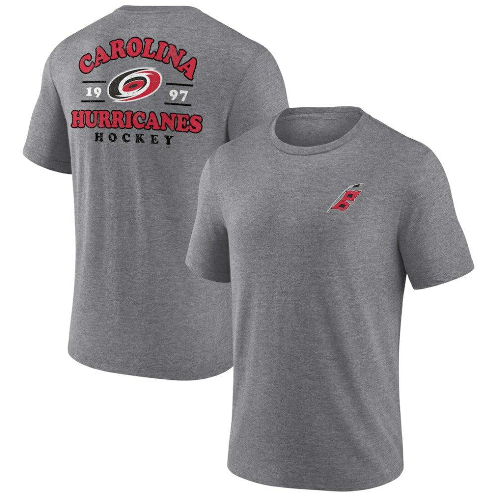 Carolina Hurricanes Winger Tri-Blend T-Shirt - Heather Gray - NHL 200500761