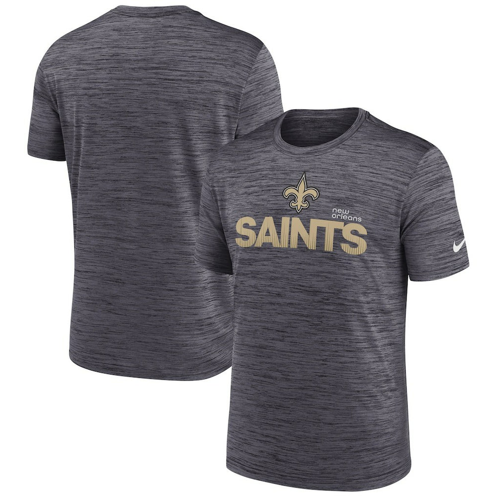 Nike New Orleans Saints Blitz Velocity Modern Dri-FIT T-Shirt Black