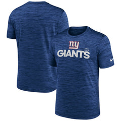 Nike New York Giants Blitz Velocity Modern Dri-FIT T-Shirt Royal
