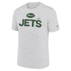 Nike New York Jets Blitz Velocity Modern Dri-FIT T-Shirt Ash