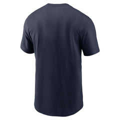 Nike Denver Broncos Primetime Wordmark Essential T-Shirt Navy
