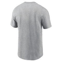 Nike Las Vegas Raiders Primetime Wordmark Essential T-Shirt Heather Gray