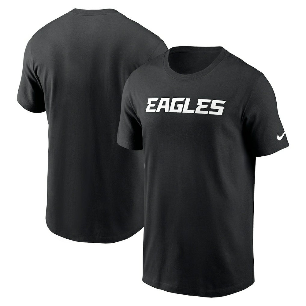 Nike Philadelphia Eagles Primetime Wordmark Essential T-Shirt Black