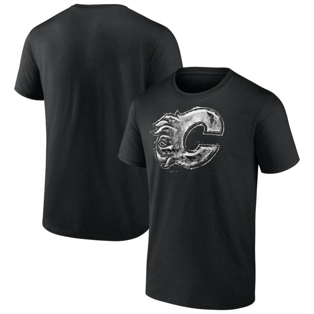 Calgary Flames Iced Out T-Shirt - Black - NHL 200501625