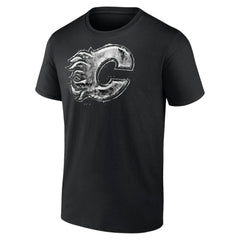 Calgary Flames Iced Out T-Shirt - Black - NHL 200501625