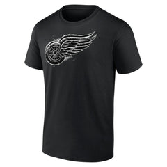 Detroit Red Wings Iced Out T-Shirt - Black - NHL 200501631
