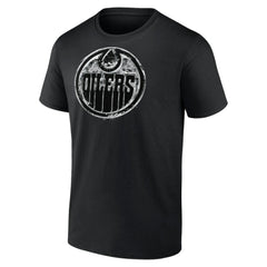 Edmonton Oilers Iced Out T-Shirt - Black - NHL 200501632