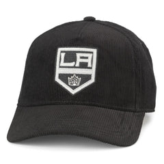 Los Angeles Kings American Needle Corduroy Chain Stitch Adjustable Hat - Black - NHL 200509103
