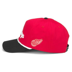 Detroit Red Wings American Needle Roscoe Washed Twill Adjustable Hat - Red/Black - NHL 200509113