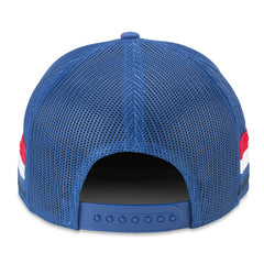 New York Rangers American Needle HotFoot Stripes Trucker Adjustable Hat - Blue - NHL 200509129