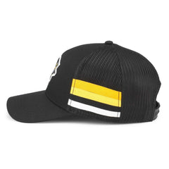 Pittsburgh Penguins American Needle HotFoot Stripes Trucker Adjustable Hat - Black - NHL 200509130