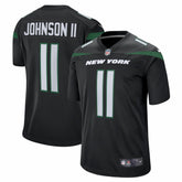 Nike Jermaine Johnson II New York Jets Alternate Game Jersey Black