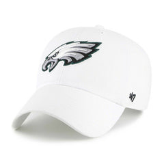 47 brand Philadelphia Eagles '47 Clean Up Adjustable Hat White