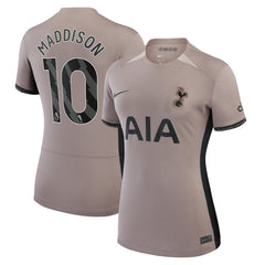 James Maddison Tottenham Hotspur Women's 2023/24 Third Stadium Replica Player Jersey – Tan - Nike for sale