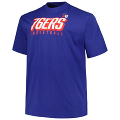 Philadelphia 76ers Big & Tall Short Sleeve & Long Sleeve T-Shirt Set Royal/Red | Fanatics discount