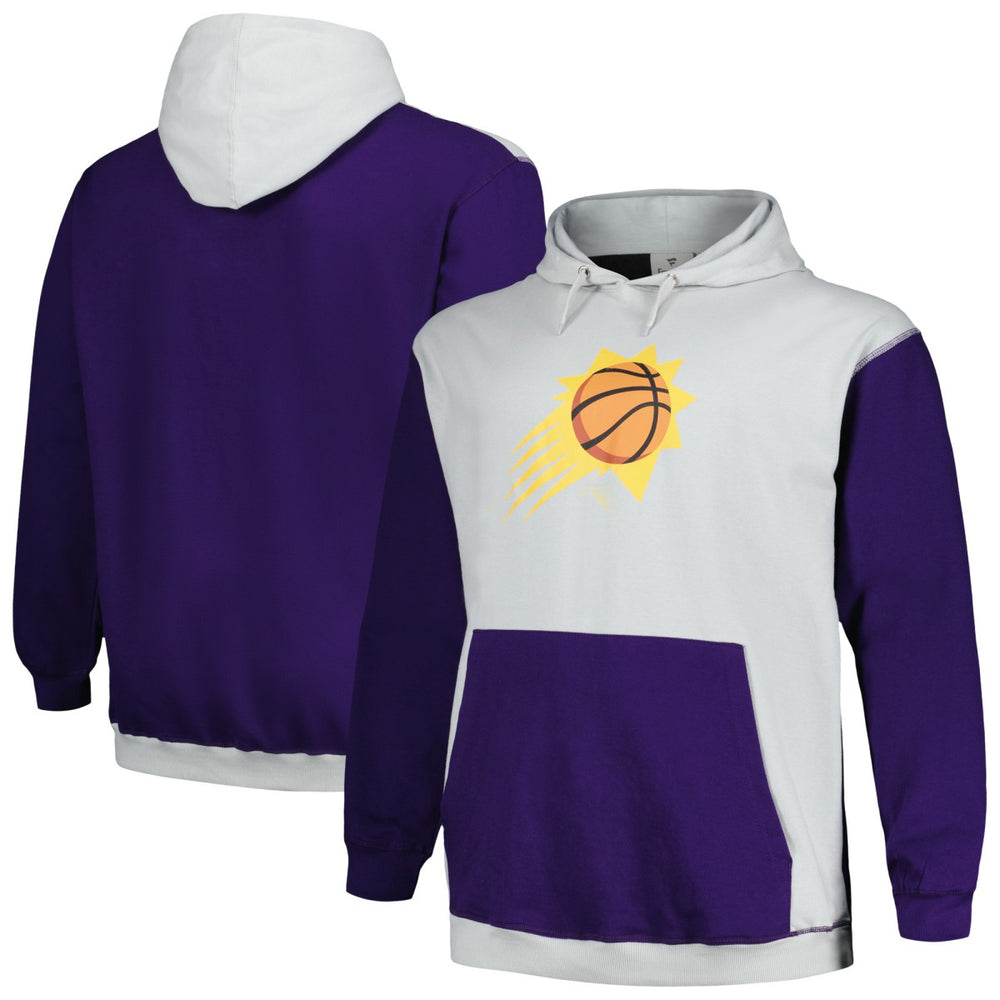 Phoenix Suns Big & Tall Primary Arctic Pullover Hoodie Purple/Silver | Fanatics for sale