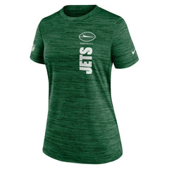 Nike New York Jets Women's Sideline Velocity Dri-FIT T-Shirt Green
