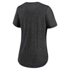 Nike New York Jets Women's Fashion Tri-Blend T-Shirt Heather Black