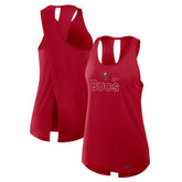 Nike Tampa Bay Buccaneers Women's Open-Back Crisscross Dri-FIT Tank Top Red