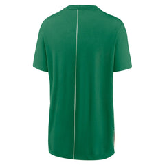 Nike New York Jets Women's Wordmark Tri-Blend T-Shirt Cream/Kelly Green