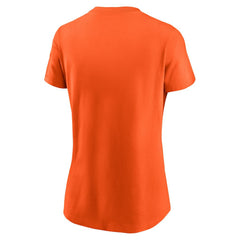 Nike Cleveland Browns Women's Throwback Primary Logo T-Shirt Orange
