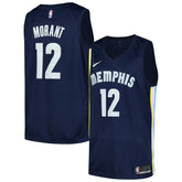 Ja Morant Memphis Grizzlies Swingman Player Jersey Icon Edition Navy | Nike outlet