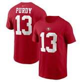 Nike Brock Purdy San Francisco 49ers Youth Player Name & Number T-Shirt Scarlet