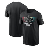 Nike Atlanta Falcons vs. Jacksonville Jaguars 2023 London Game Essential T-Shirt Black