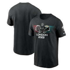 Nike Atlanta Falcons vs. Jacksonville Jaguars 2023 London Game Essential T-Shirt Black