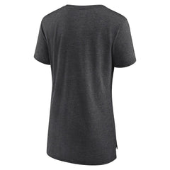 Fanatics Jacksonville Jaguars Women's Our Pastime Tri-Blend T-Shirt Heather Charcoal