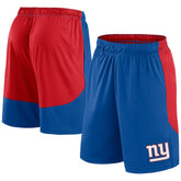 Fanatics New York Giants Go Hard Shorts Royal/Red