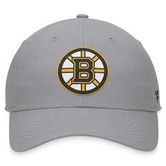 Boston Bruins Fanatics Extra Time Adjustable Hat - Gray - NHL 200542858