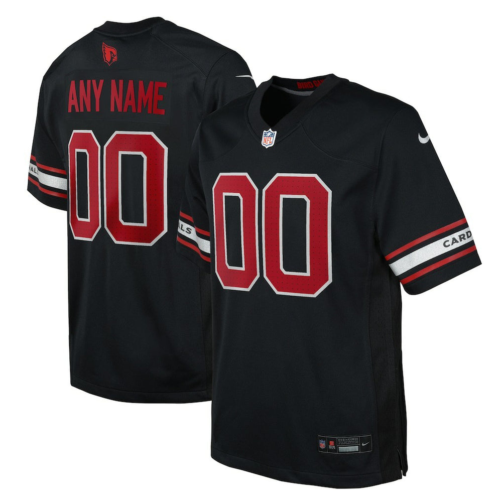 Nike Arizona Cardinals Youth Alternate Custom Game Jersey Black