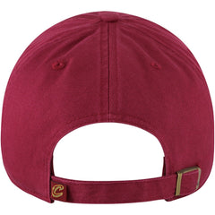 Cleveland Cavaliers '47 Core Wordmark Clean Up Adjustable Hat for sale Wine | 47 brand for sale