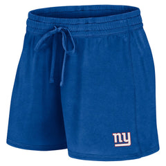 Fanatics New York Giants Women's Start to Finish T-Shirt & Shorts Combo Pack Royal