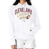 Cleveland Cavaliers G-III 4Her by Carl Banks Women's Filigree Logo Pullover Hoodie - White