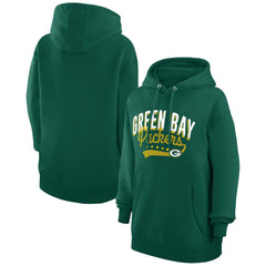 Green Bay Packers G-III 4Her by Carl Banks Women's Filigree Logo Pullover Hoodie – Green