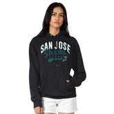 San Jose Sharks G-III 4Her by Carl Banks Women's Filigree Logo Pullover Hoodie – Black - NHL 200553618
