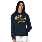 Nashville Predators G-III 4Her by Carl Banks Women's Filigree Logo Pullover Hoodie – Navy - NHL 200553656