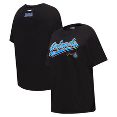 Orlando Magic Pro Standard Women's Script Boyfriend T-Shirt Black