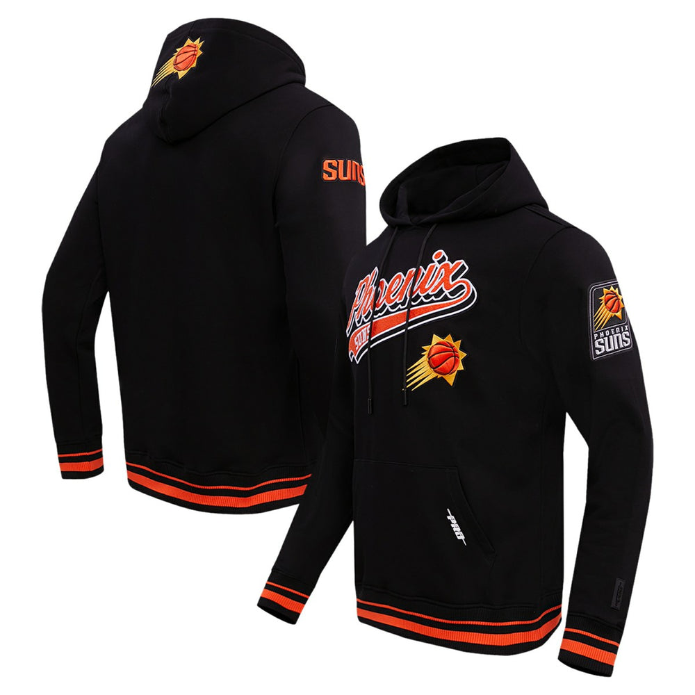 Phoenix Suns Pro Standard Script Tail Pullover Hoodie Black