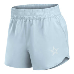 Fanatics Dallas Cowboys Women's Front Office Woven Shorts Gray