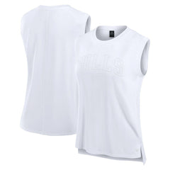Fanatics Buffalo Bills Women's Studio Gym Tank Top White