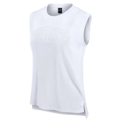 Fanatics Carolina Panthers Women's Studio Gym Tank Top White